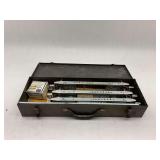 Stanley Metal Tool Box with Window Blind Installation Tools