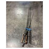 Fishing Rod and Reel Assortment (5)