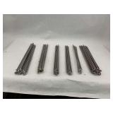 Lot of Metal Wire Stakes with Hooked Ends