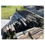 Mixed Lot of Wood Posts