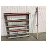 Livestock Gate with Metal Post
