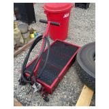 Portable Oil Drain Pan with Hand Pump