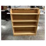 Wooden 4-Shelf Bookcase Display Stand