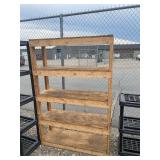 Wooden Shelving Unit - 5 Tier Storage