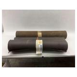 Three Rolls of Leatherback Roofing Felt