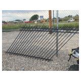 Wrought Iron Fence Panel Section