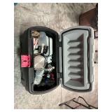 Camping Gear in Storage Container
