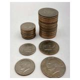 Bicentennial Coin Collection 21 Ike Dollars 13 JFK