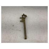 Vintage Brass Spud Wrench