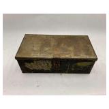 Rustic Metal Storage Box