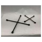 Two Lug Wrenches: Cross & Short