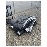Heavy Duty Black and White Tarps