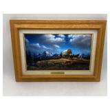Terry Redlin Framed Print - O Beautiful for Spacious Skies