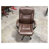 Brown Rolling Office Chair