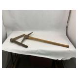 Lot of Two: Pickaxe and Mattock