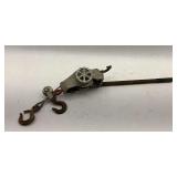 Metal Cable Hoist Winch with Crank Handle