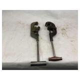Two Pipe Cutters