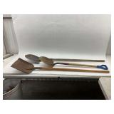 Lot of Four Assorted Shovels