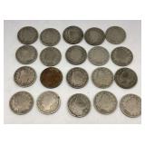 Collection of Liberty Head Nickels - Mixed Dates (1908-1909)