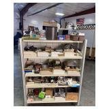 Hardware and Plumbing Supplies Lot. Shelf Not Included