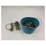 Assorted Pulley Blocks, Hooks and Chains