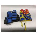Two Assorted Life Vests