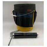 Craftsman Tool Bucket with Greese Gun