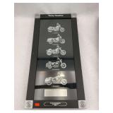 Harley-Davidson Motorcycles in the 1990s Shadowbox - 12x25