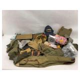 Military Surplus, WWII Items, USS Missouri Hat, Map Case, Bayonet Frog, Accessories & More