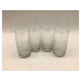 Set of Harley Davidson Flame Glasses