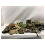 Assorted Military Pouches and Equipment