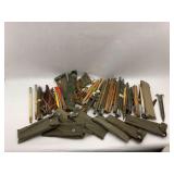 Military Tent Poles and Accessories Lot