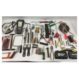 Mixed Lot of Hand Tools: Wrenches, Screwdrivers, Pliers, and More
