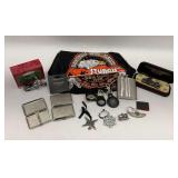 Harley-Davidson Collectibles: T-Shirt, Ornaments, Flask, Keychains & More