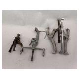 Assorted Bearing Pullers and Auto Tools