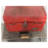 Waterloo Red Metal Tool Chest