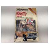 Chilton Repair Manual for Chevy/GMC Pick-Ups and Suburbans 1970-87