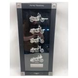 Harley-Davidson Motorcycles in the 1990s Shadowbox - 12x25