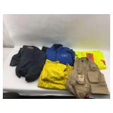 Assorted Outerwear Bundle - Jackets, Vests, and Safety Gear