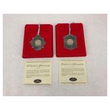 Hallmark Keepsake Coin Ornament Set - State Quarters Series
