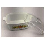 Corning Ware Casserole Dish Le Persil La Sauge with Lid