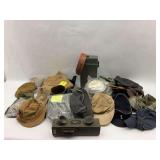 Military Radio Receiver BC-511 with Assorted Uniforms and Accessories