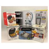New Assorted Small Appliances and Pack-A-Puzzle Lot
