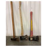 Group of Three Assorted Axes