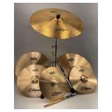 Zildjian ZBT Cymbal Set with Stand and Sticks