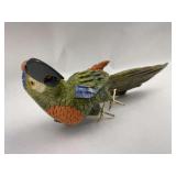Carved Stone Parrot Sculpture