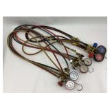 HVAC Manifold Gauge Sets (Lot of 4)