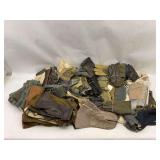 Large Assortment of Gloves and Mittens - Various Styles and Materials