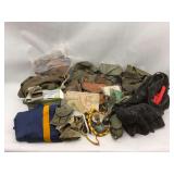 Military and Camping Gear Lot