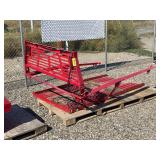 Red Steel Truck Headache Rack with Cargo Frame